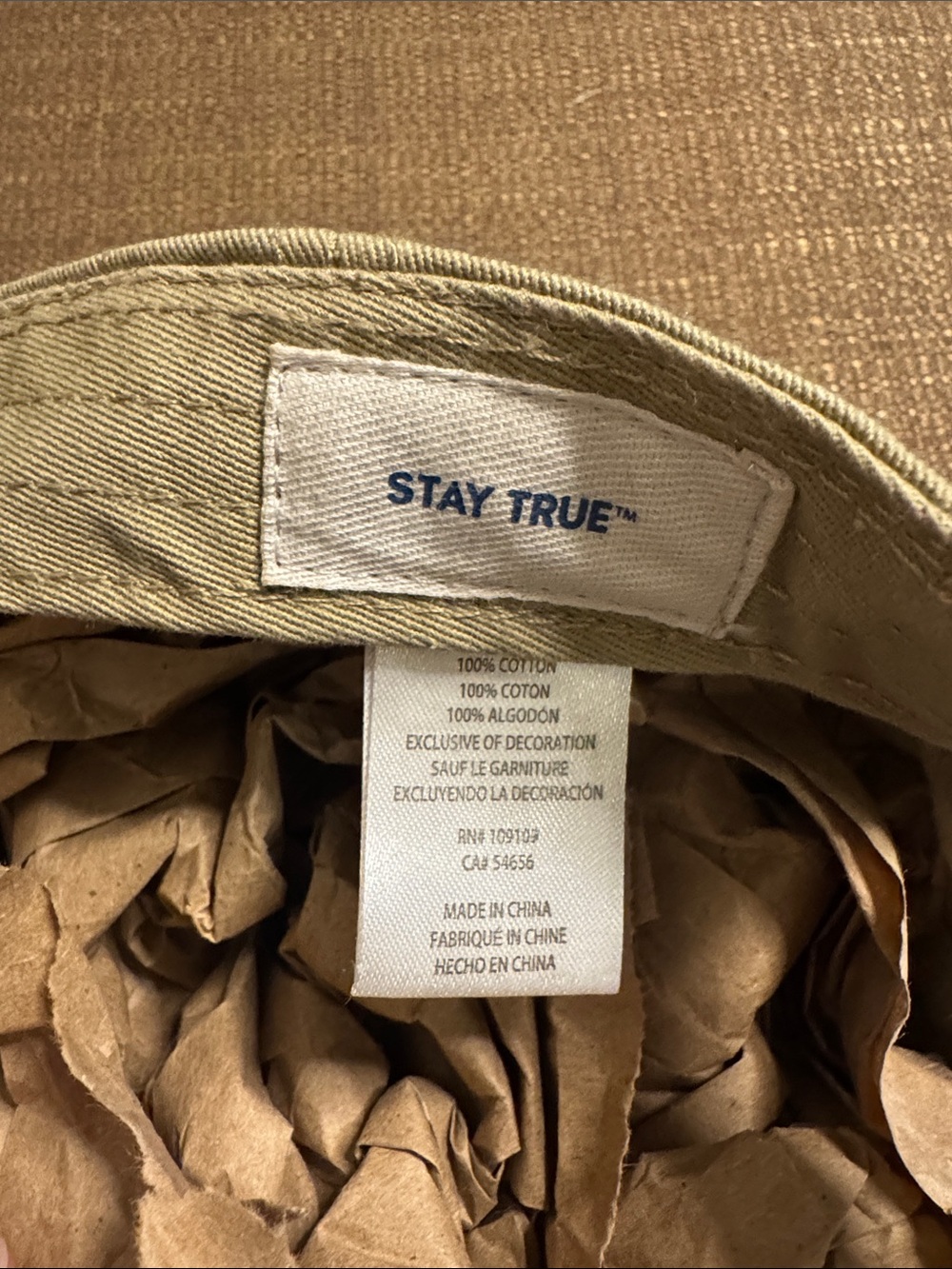 Life is Good Be Kind Heart Chill Cap Khaki Green Adjustable Hat OS - Picture 8 of 10